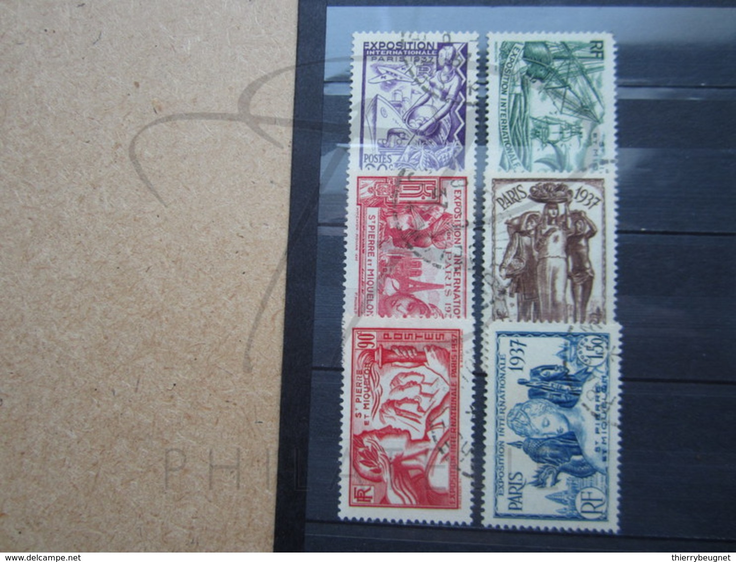 VEND BEAUX TIMBRES DE S.P.M. N° 160 - 165 !!! - Usados