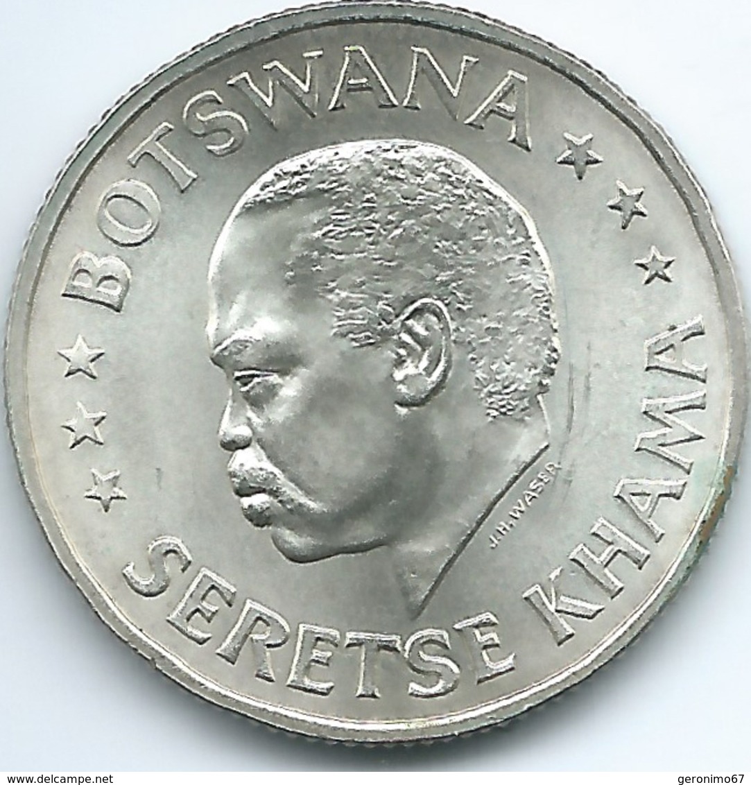 Botswana - 1966 - 50 Cents - Independence - KM1 - Botswana