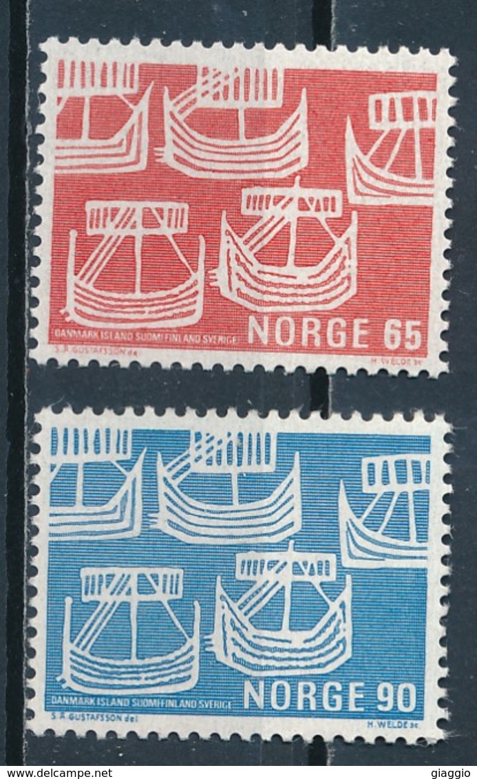 °°° NORWAY - Y&T N°534/35 - 1969 MNH °°° - Nuovi