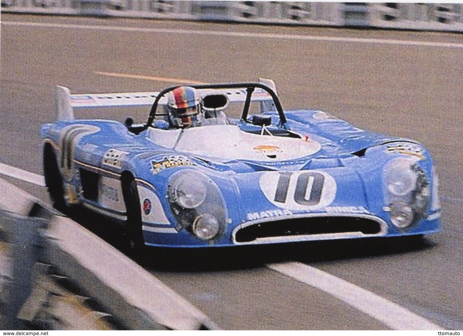 24 Heures Du Mans 1973  - Matra Simca MS 670  -  Pilote: Francois Cevert  -  15x10 PHOTO - Le Mans