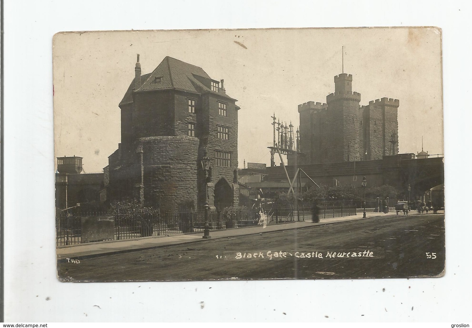 BLACK GATE CASTLE NEWCASTLE 55     1927 - Newcastle-upon-Tyne