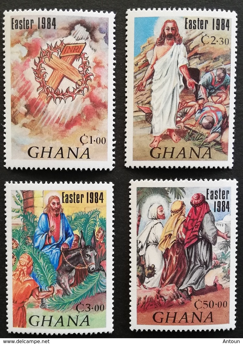 Ghana  1984 Easter M.N.H. - Ghana (1957-...)