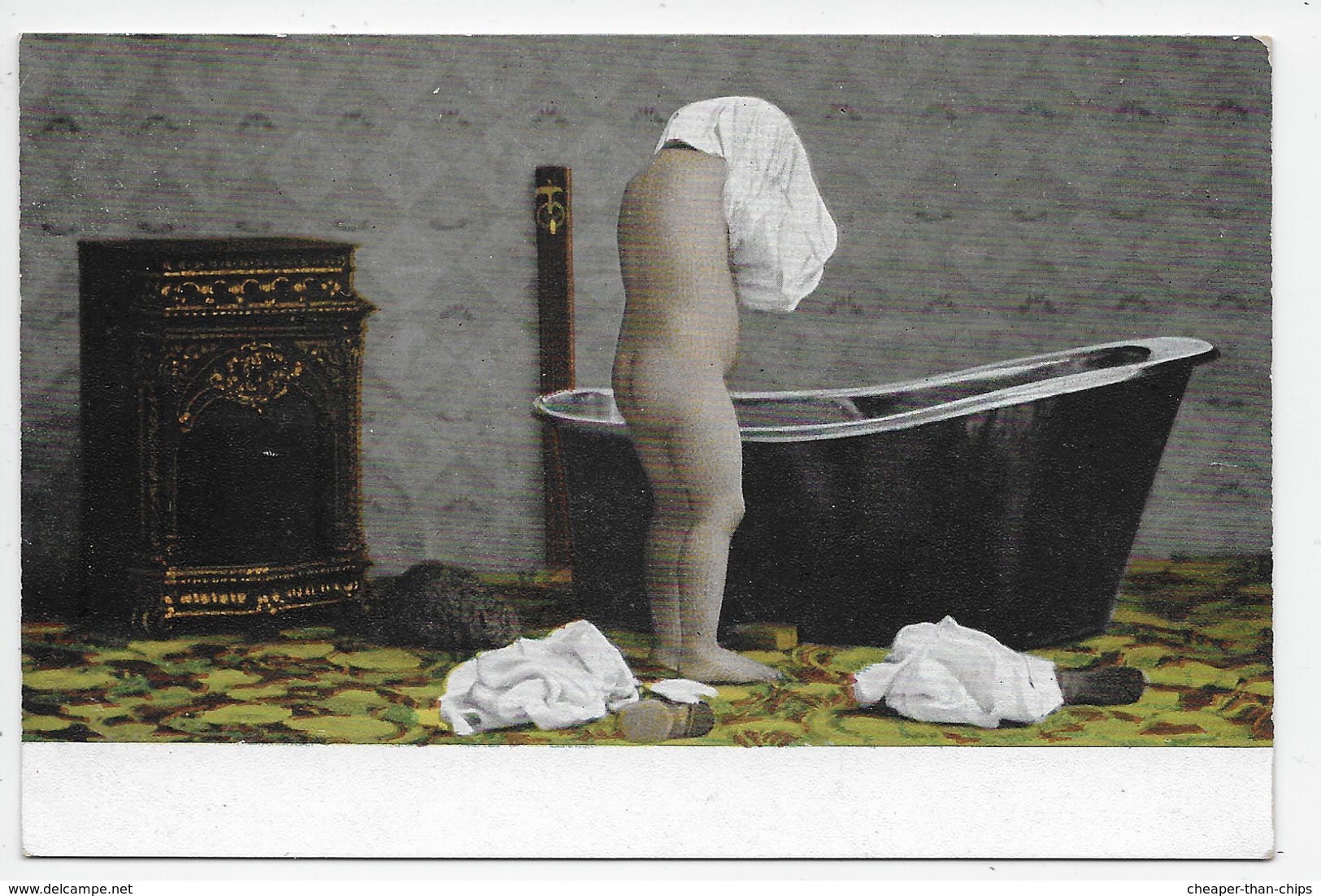 Bath Time - Full Six Card Series - Other & Unclassified