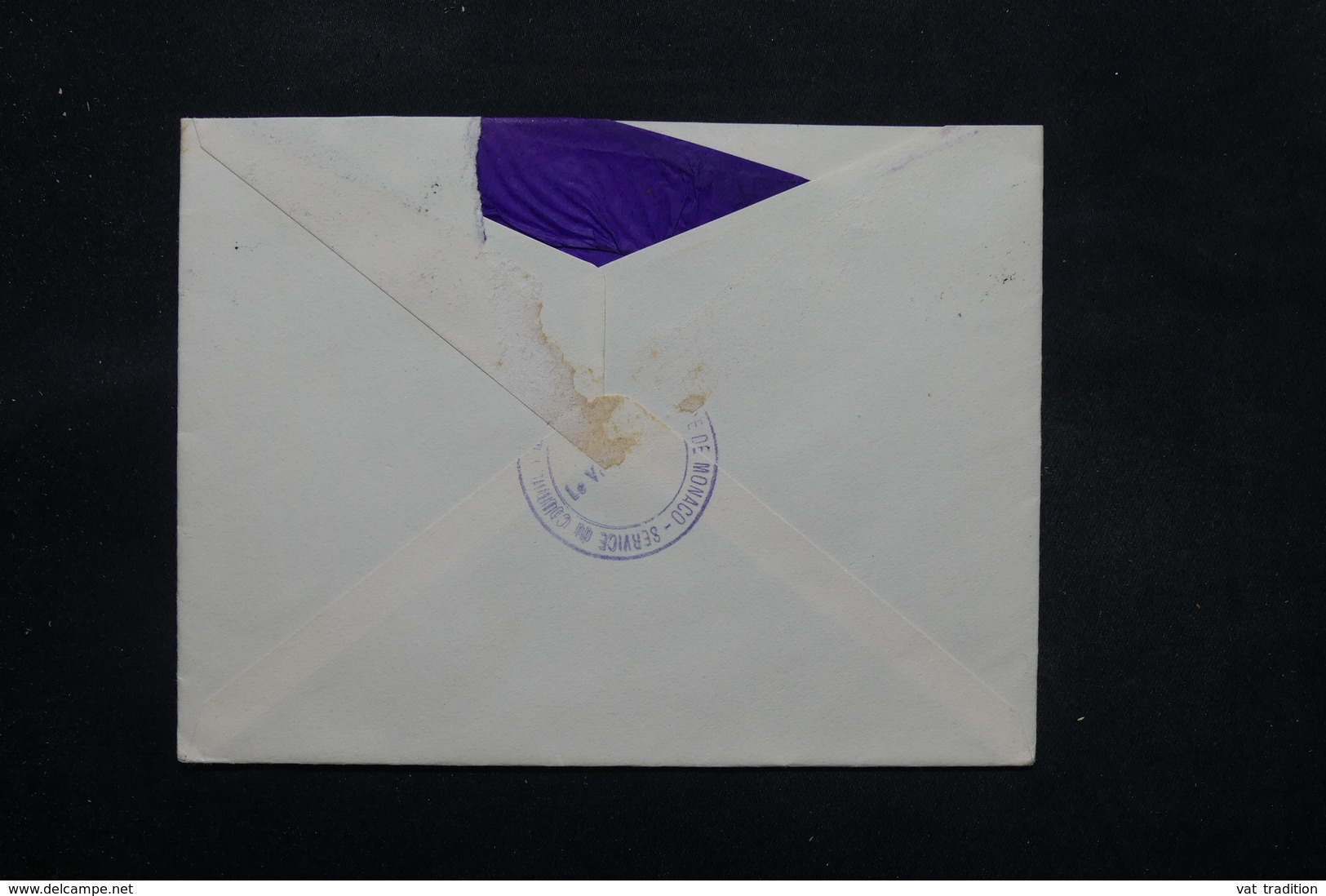 SAINT MARIN - Enveloppe Pour Le Conseiller Du Prince De Monaco En 1951 , Affranchissement Plaisant - L 27478 - Lettres & Documents