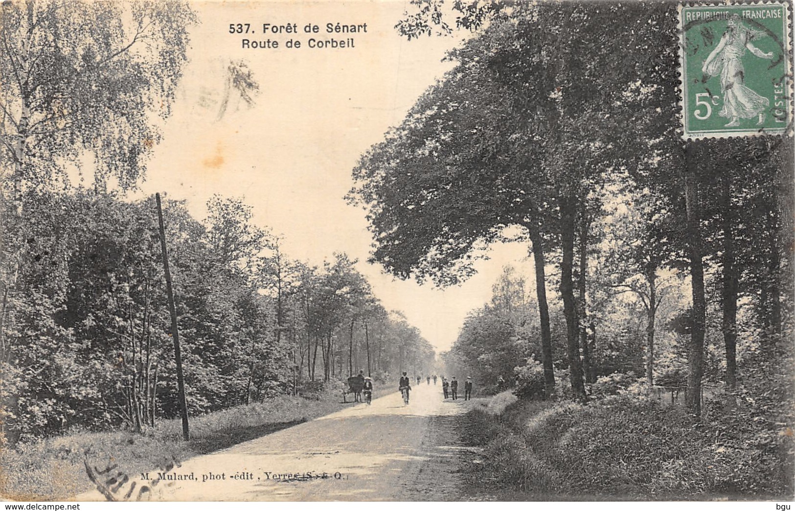 Forêt De Sénart (91) - Route De Corbeil - Autres & Non Classés