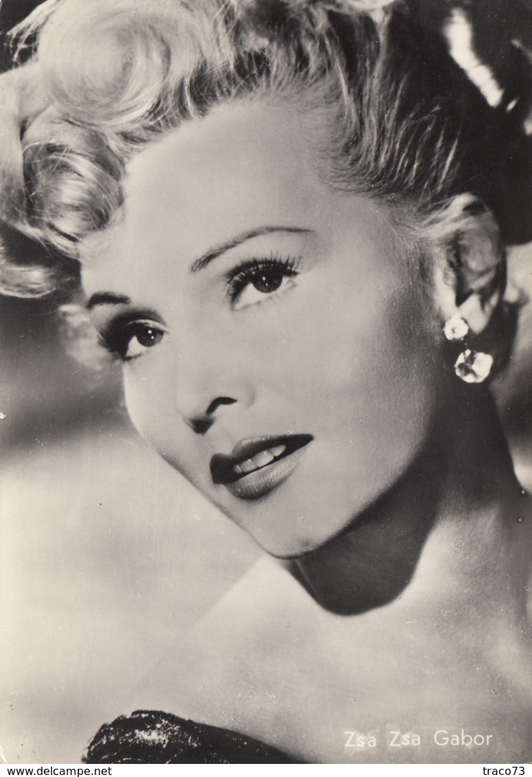 ZSA ZSA GABOR /  Attrice - Schauspieler