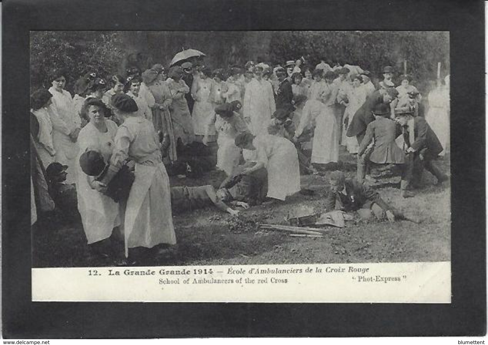 CPA Croix Rouge Red Cross Non Circulé Infirmière Guerre War - Croix-Rouge