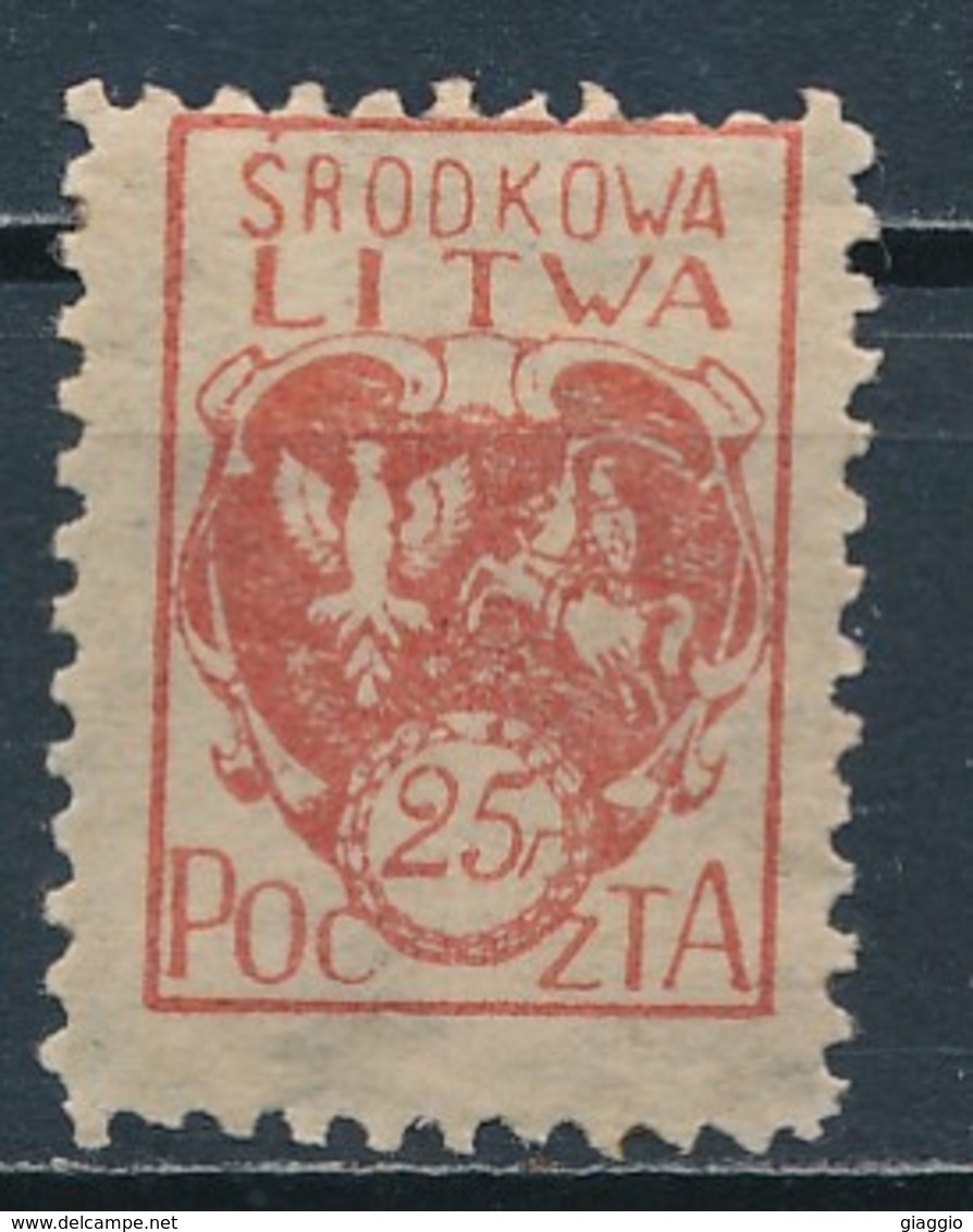 °°° POLONIA POLAND - SRODKOWA LITWA - 1920 MNH °°° - Nuovi