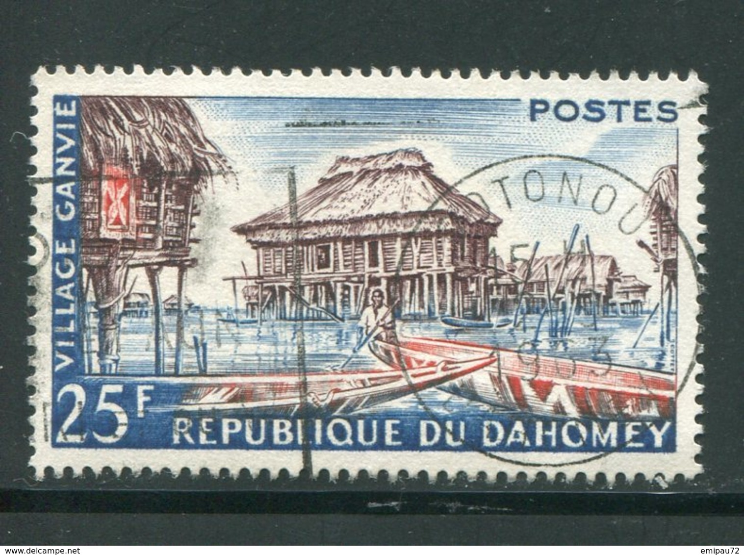 DAHOMEY- Y&T N°155- Oblitéré - Bénin – Dahomey (1960-...)