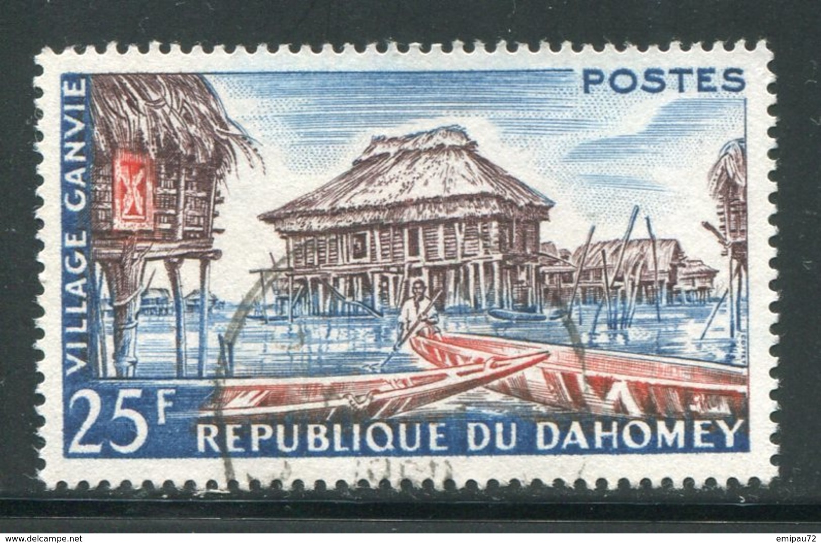 DAHOMEY- Y&T N°155- Oblitéré - Bénin – Dahomey (1960-...)