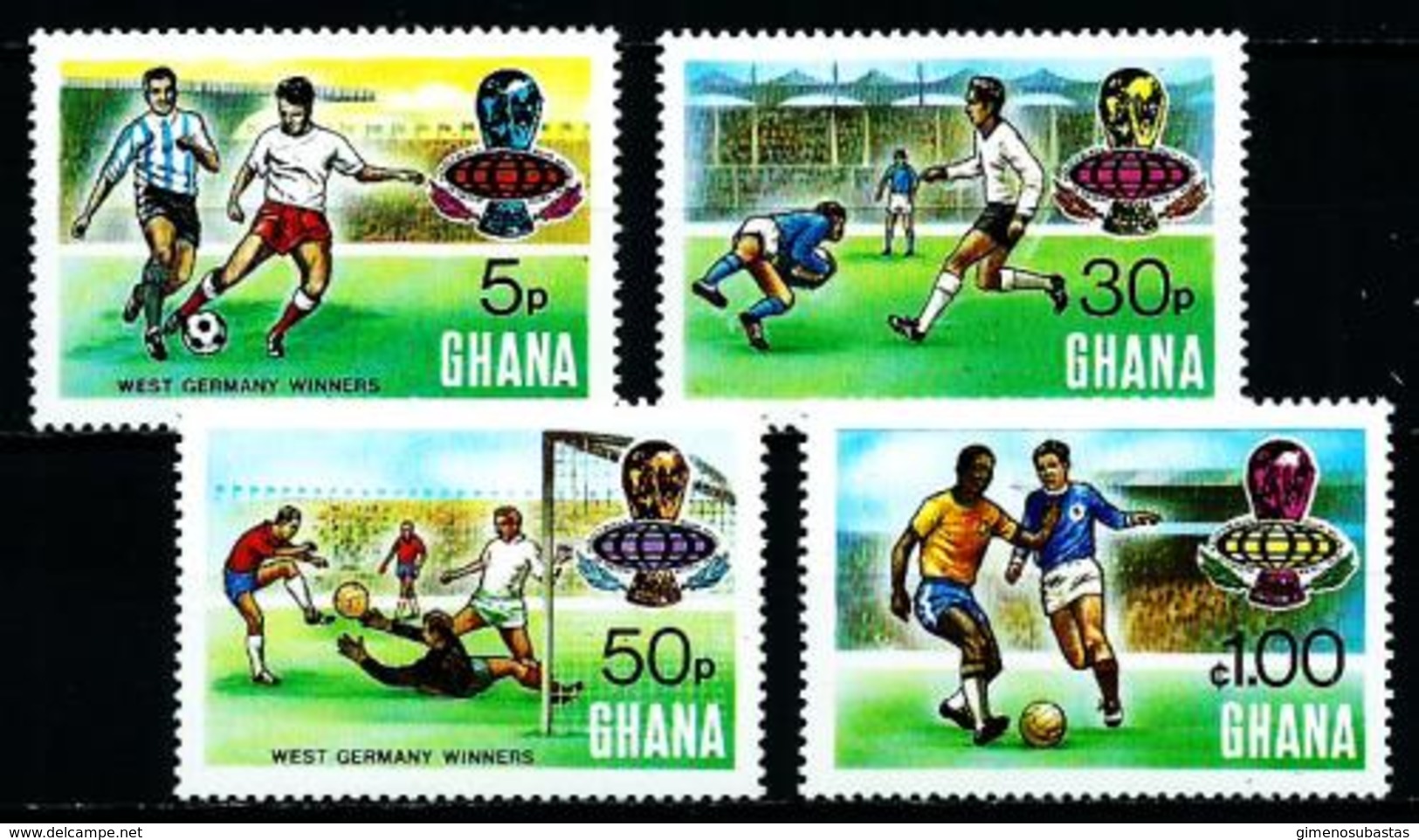 Ghana Nº 503/6 Nuevo - Ghana (1957-...)