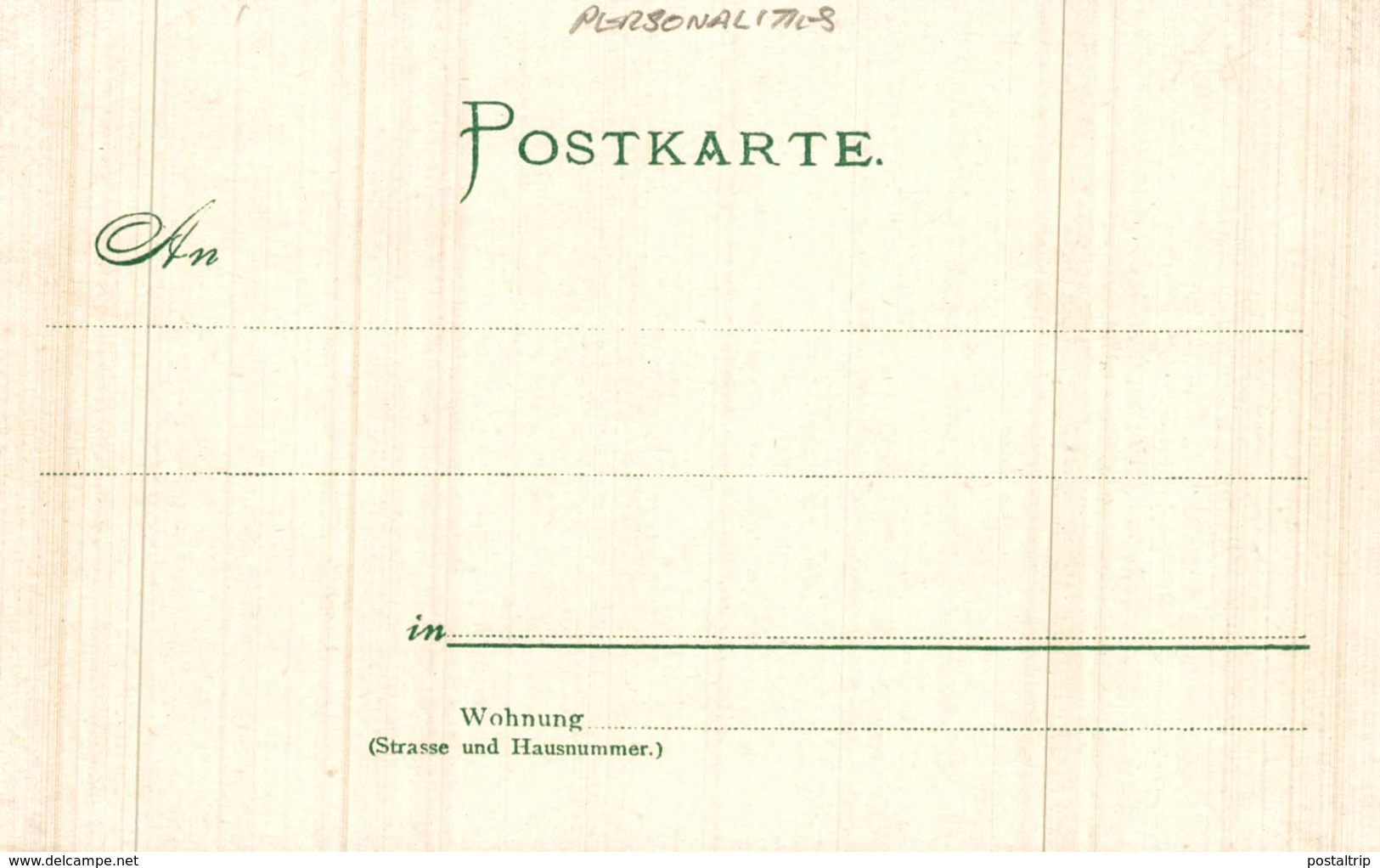 GRUSS AUS ........ DEN   FRIEDRICH AUGUST VON KAULBACH  DAS GROSSE JAHRHUNDERT - Otros & Sin Clasificación