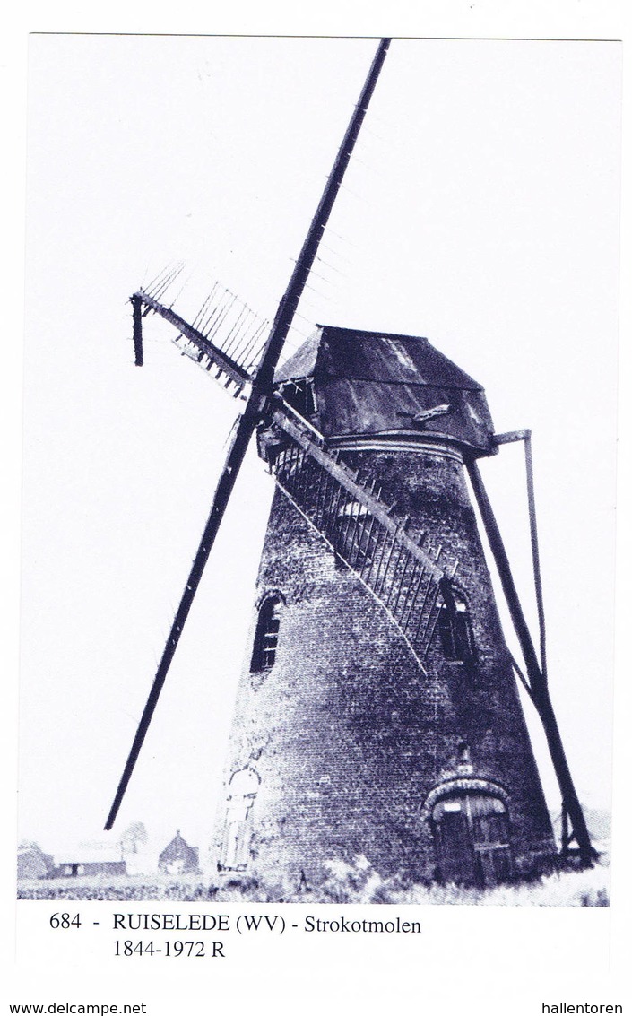 Ruiselede: Strokotmolen ( 2 Scans) - Ruiselede