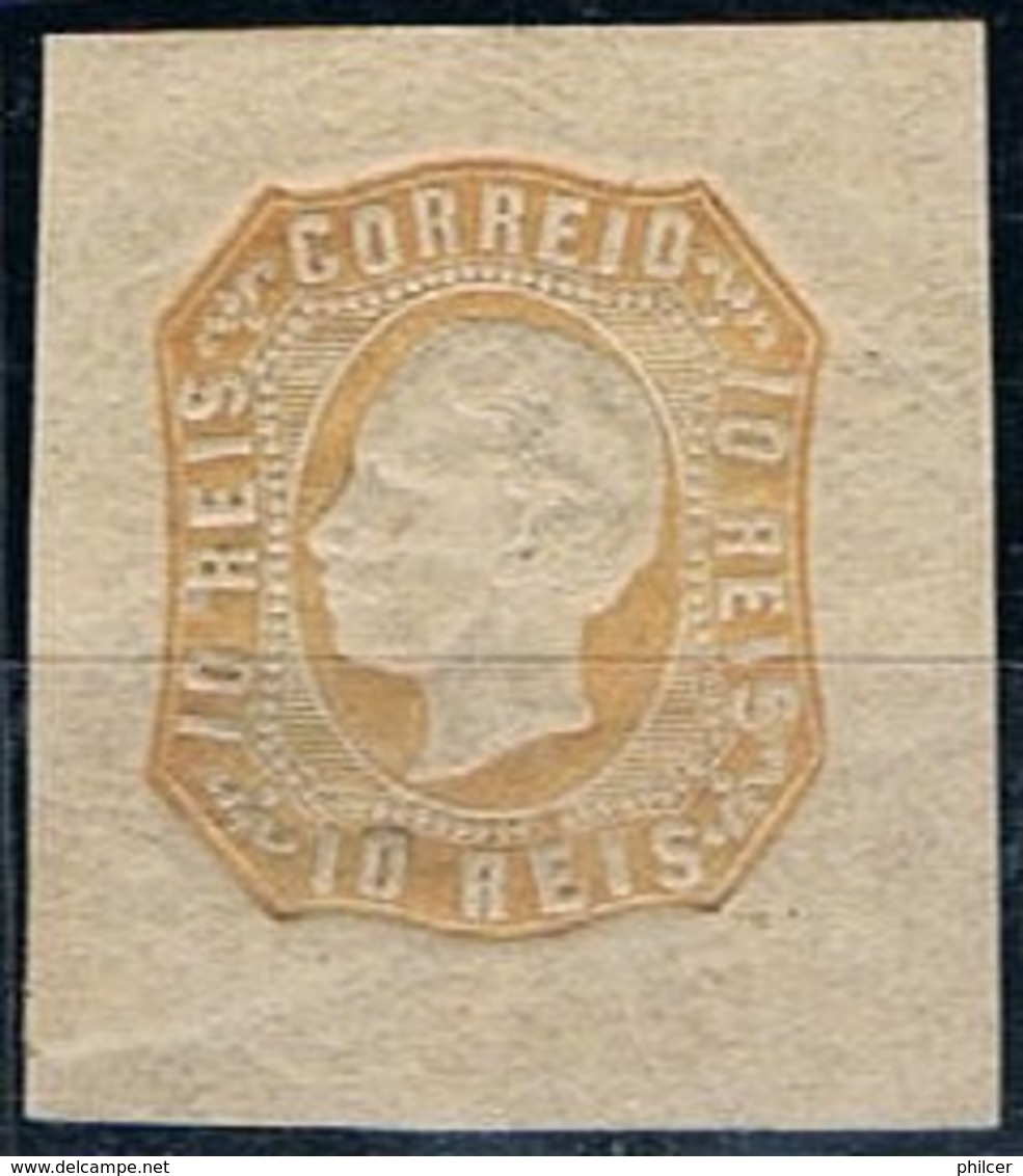 Portugal, 1862/4, # 15, Margens Enormes, MH - Ongebruikt