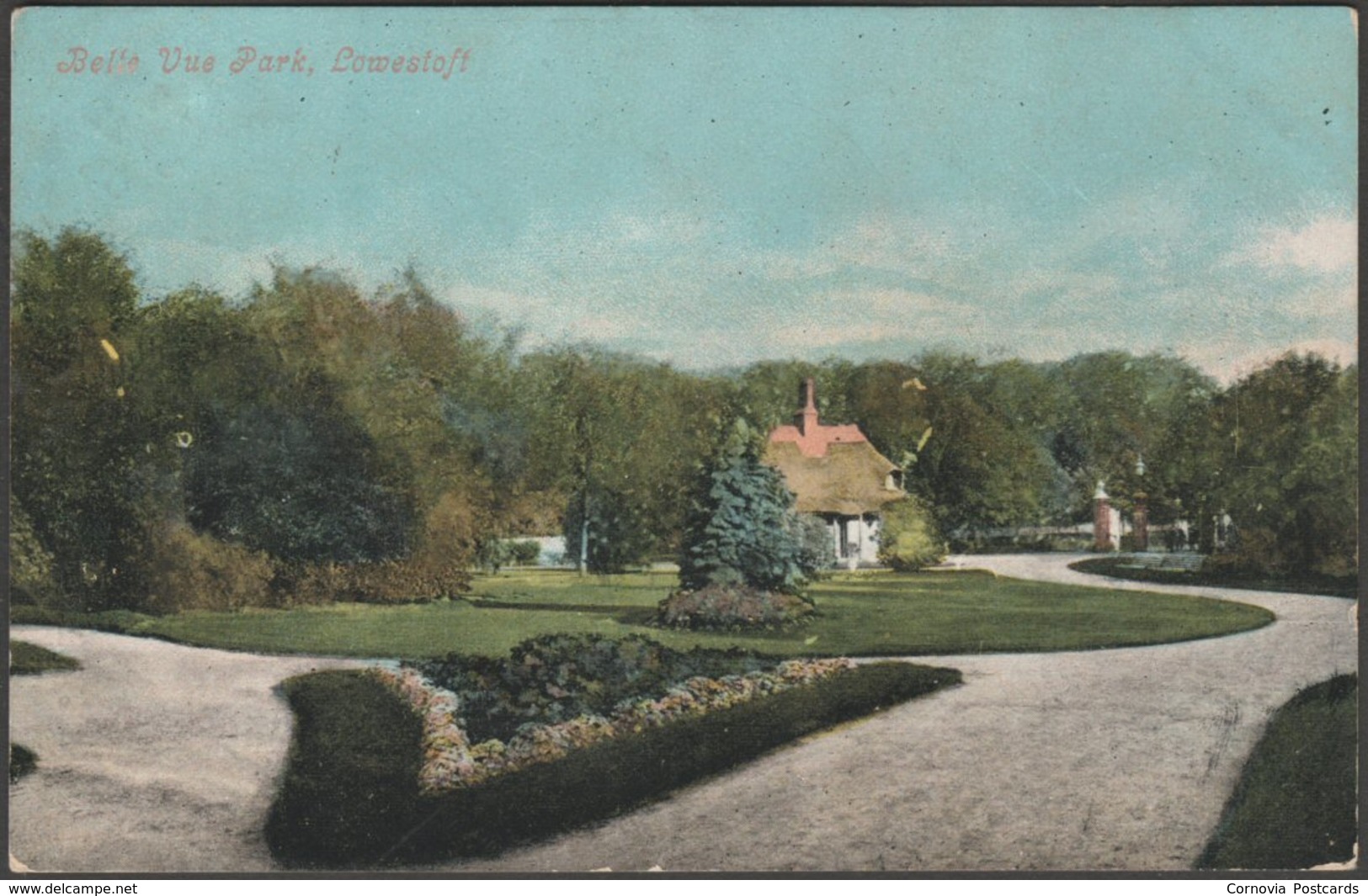 Belle Vue Park, Lowestoft, Suffolk, 1905 - Valentine's Postcard - Lowestoft