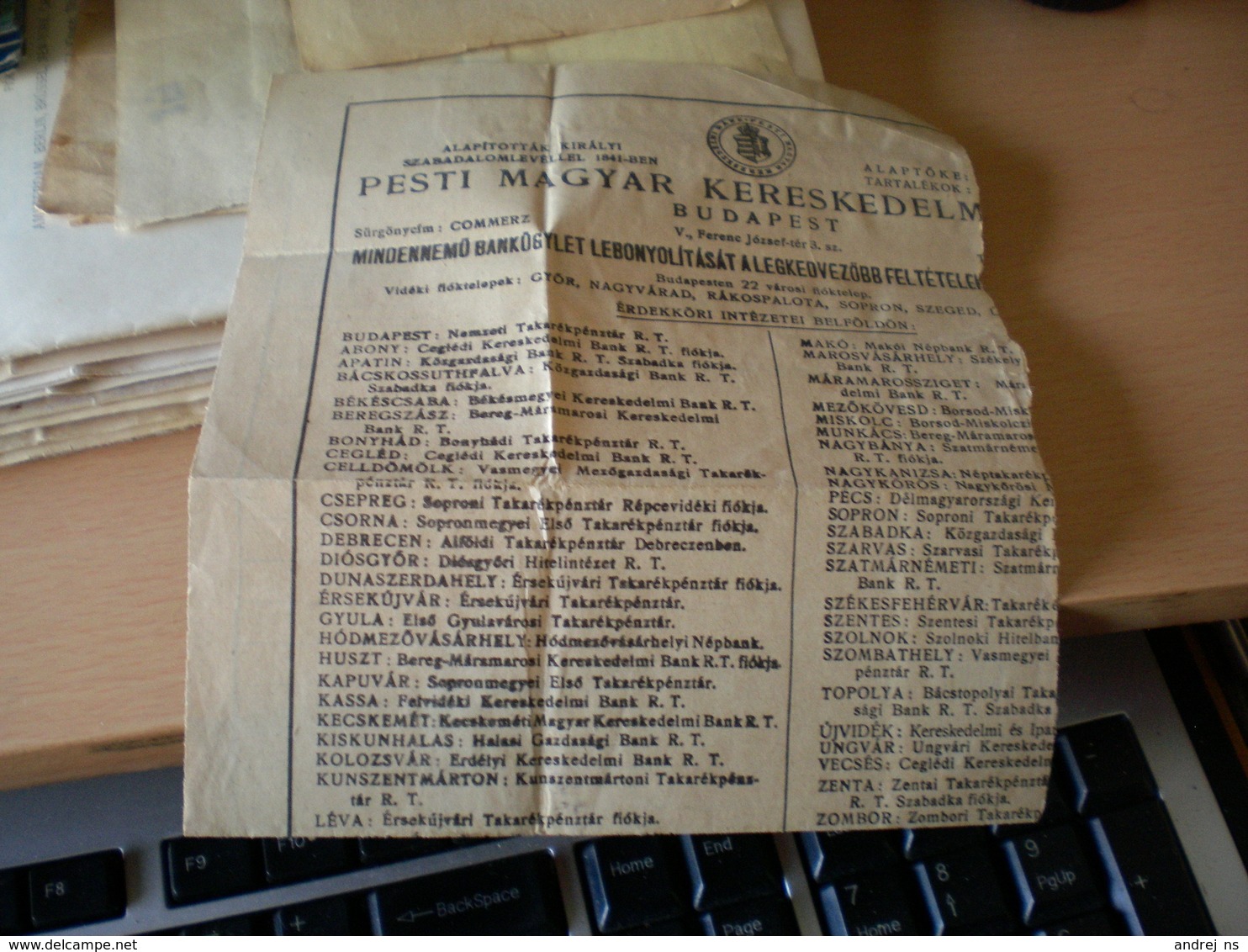 Telegram Tavirat Szabadka Subotica Backa Okupation WW2  1943 - Telegraphenmarken