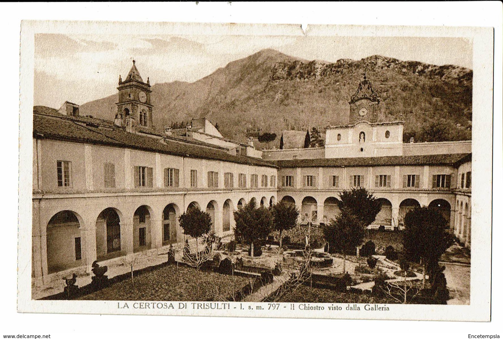 CPA - Carte Postale -Italie - Collepardo- Certosa Di Trisulti - Ciostro Sisto Dalla Galleria VM2045 - Frosinone