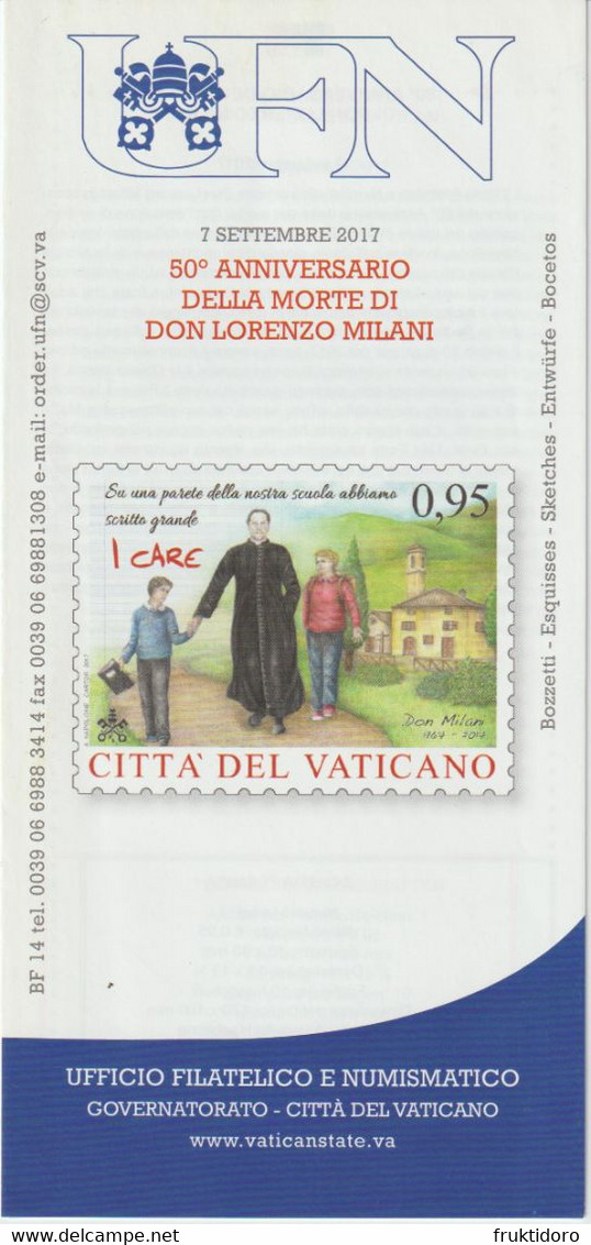 Vatican City Brochures Issues in 2017 Journeys of Pope Francis outside Italy - St. Adeodatus and St. Zosimus - Marists