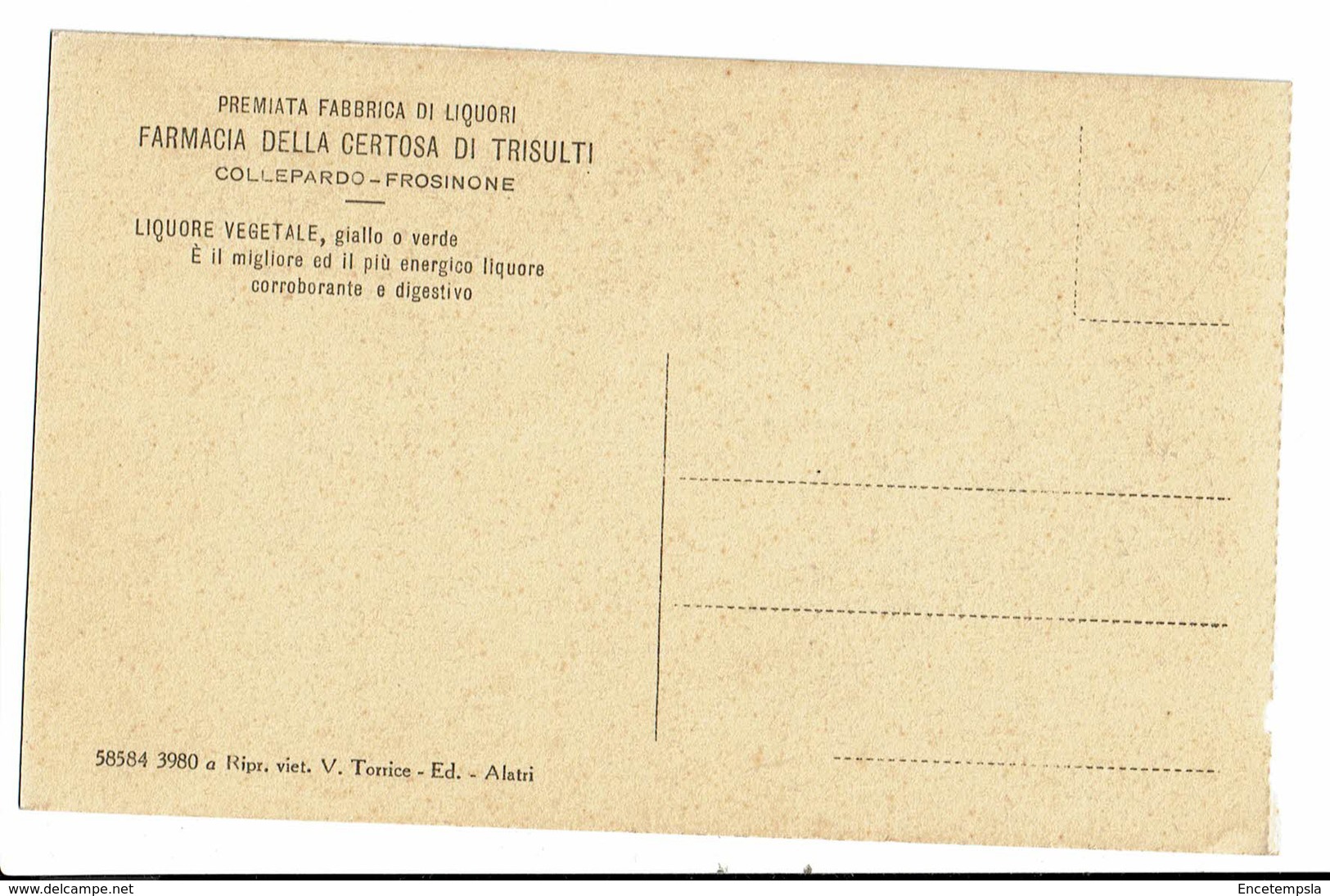 CPA - Carte Postale -Italie - Collepardo- Certosa Di Trisulti -Corridoio Della Farmacia VM2051 - Frosinone