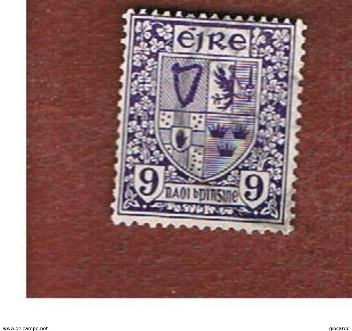 IRLANDA (IRELAND) -  SG 120  -  1940  ARMS  9  - USED - Usati