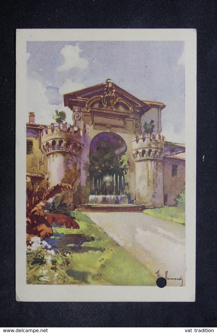 VATICAN - Affranchissement Plaisant Sur Carte Postale Du Vatican Pour La France En 1935 - L 27532 - Briefe U. Dokumente