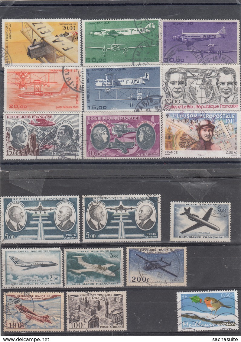 FRANCE Lot Poste Aérienne - 1960-.... Used