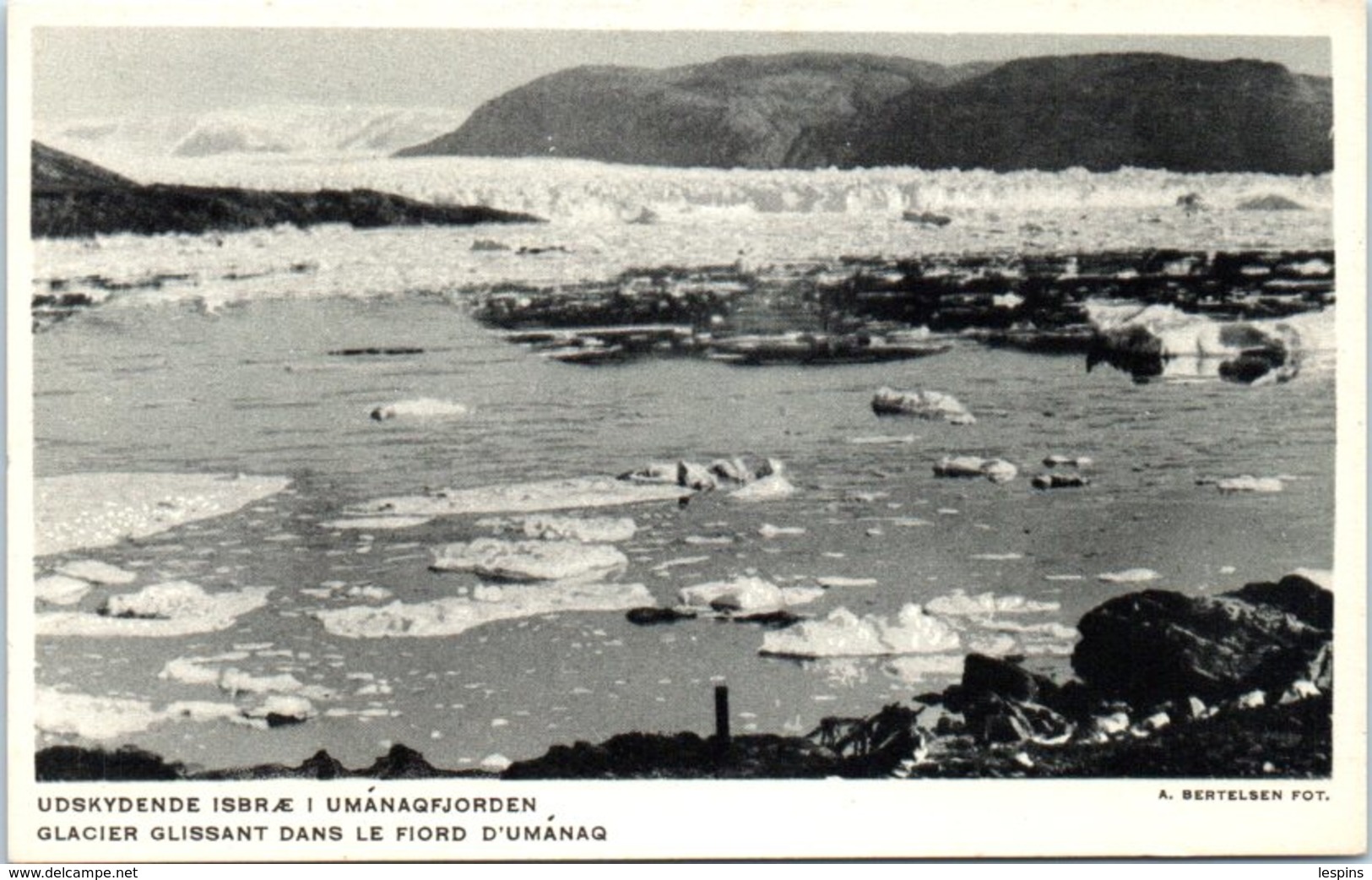 GROENLAND -- Glacier Glisant Dans Le Fiord D'umanaq - Groenlandia