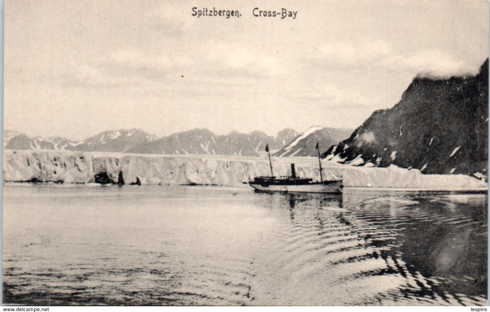 GROENLAND -- Spitzbergen - Cross- Bay - Groenland