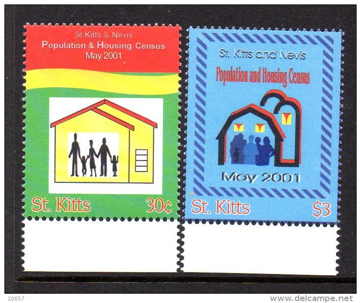 Saint Christophe St Kitts 0983/84 Recensement - St.Kitts-et-Nevis ( 1983-...)