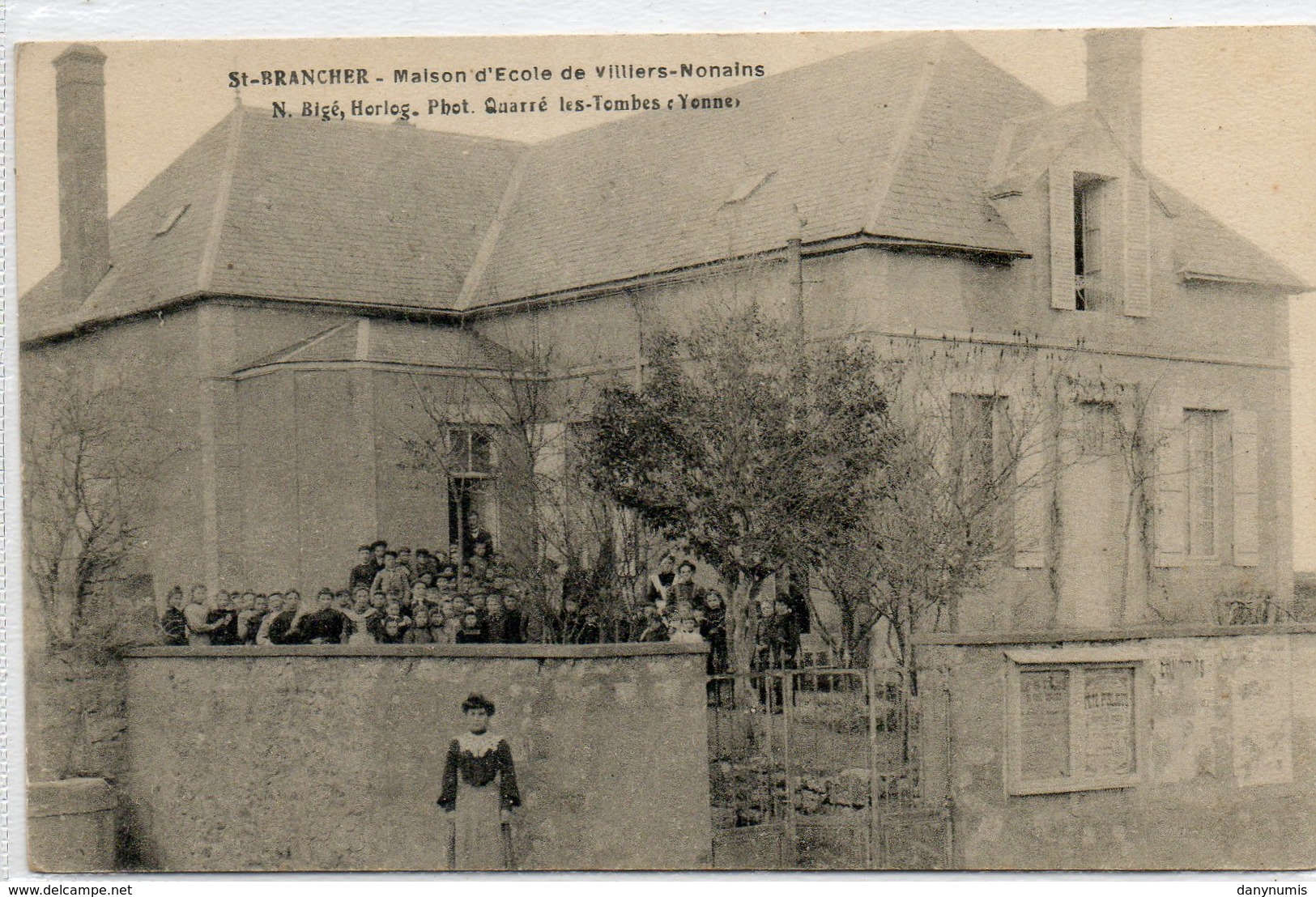 89  St PRANCHER   Maison école De VILLIERS-NONAINS - Other & Unclassified