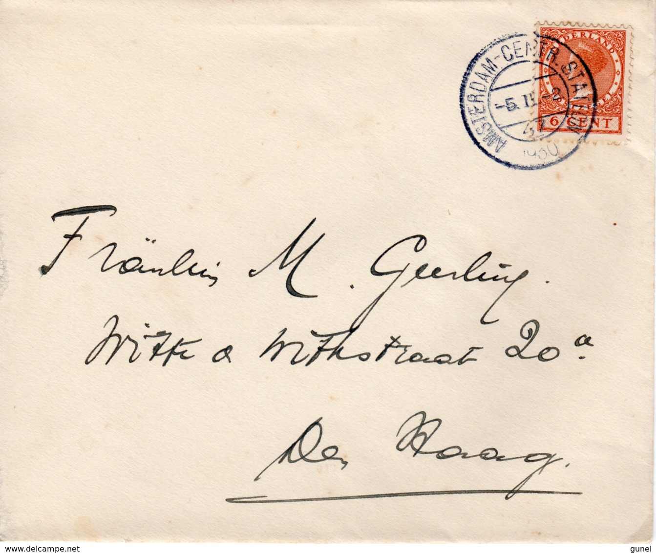 1930 Brief Van Amsterdam Naar Den Haag - Brieven En Documenten