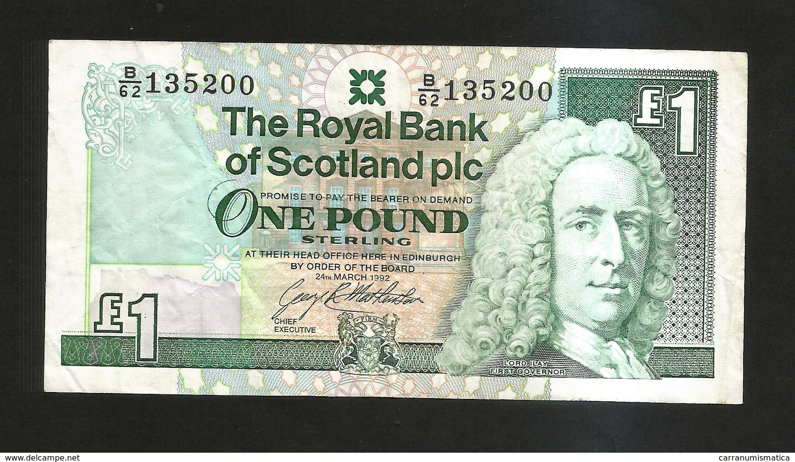 SCOTLAND - THE ROYAL BANK Of SCOTLAND - 1 POUND (1992) - 1 Pound