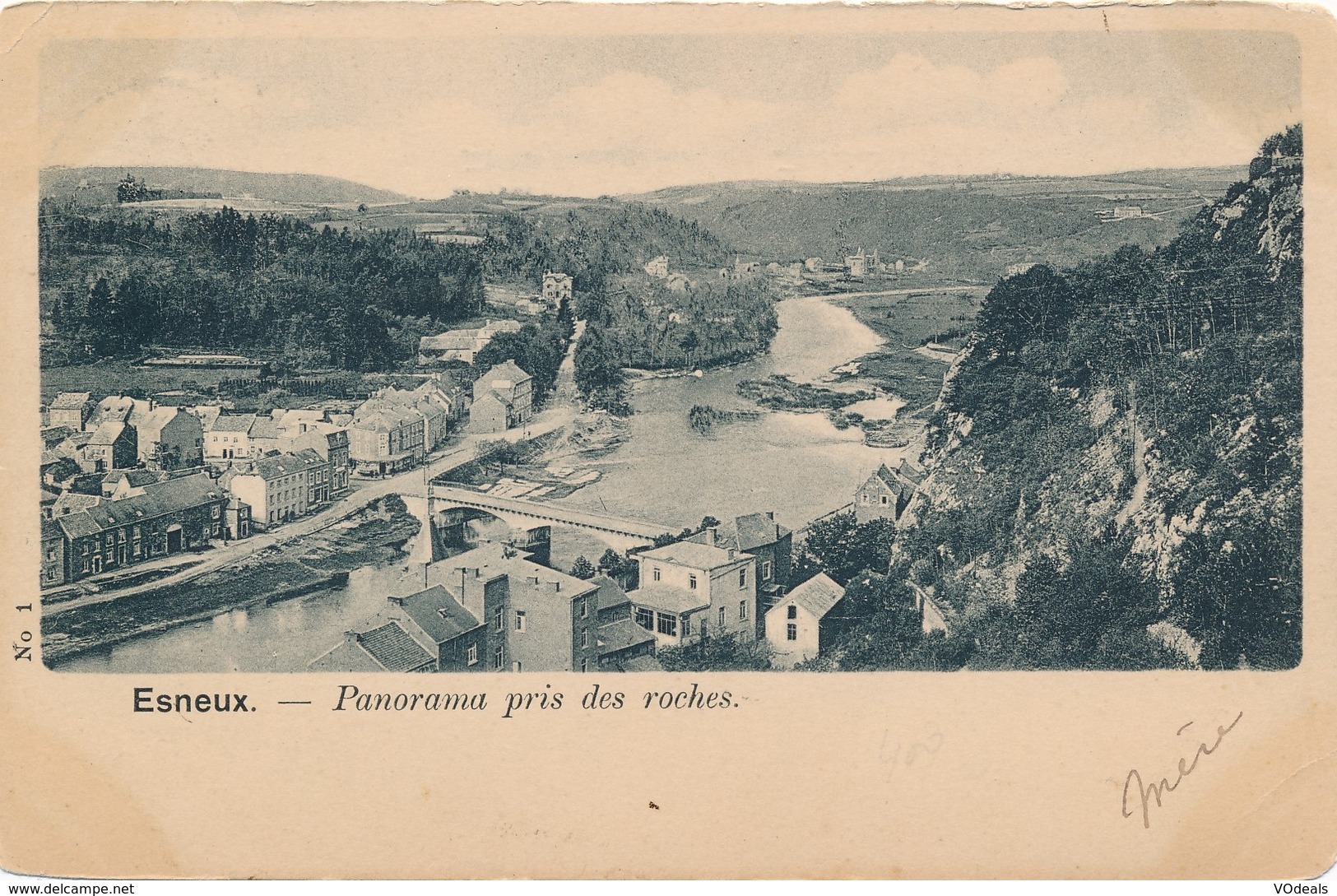 CPA - Belgique - Esneux - Panorama Pris Des Roches - Esneux