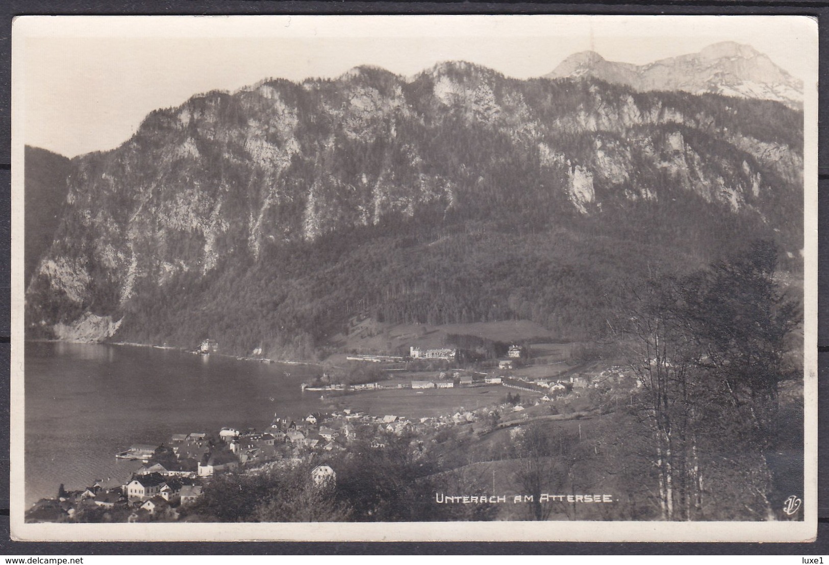 AUSTRIA  ,  Unterach Am Attersee ,  OLD   POSTCARD - Attersee-Orte