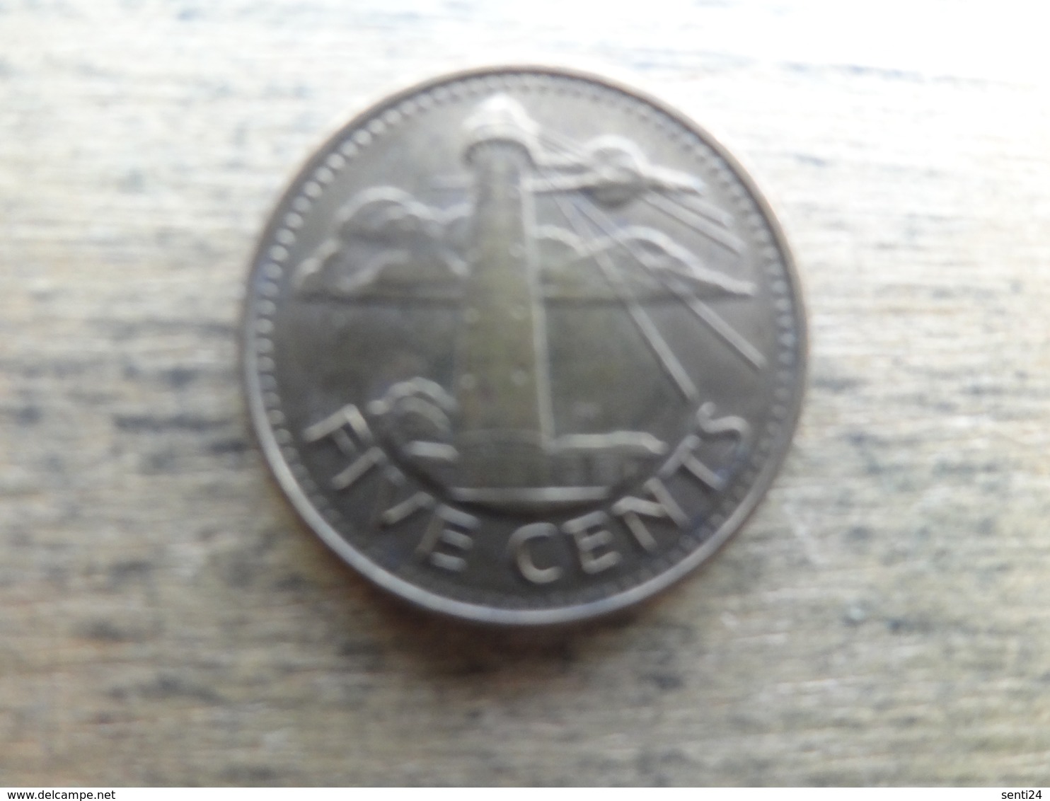 Barbades  5  Cents  2012  Km !!! - Barbados