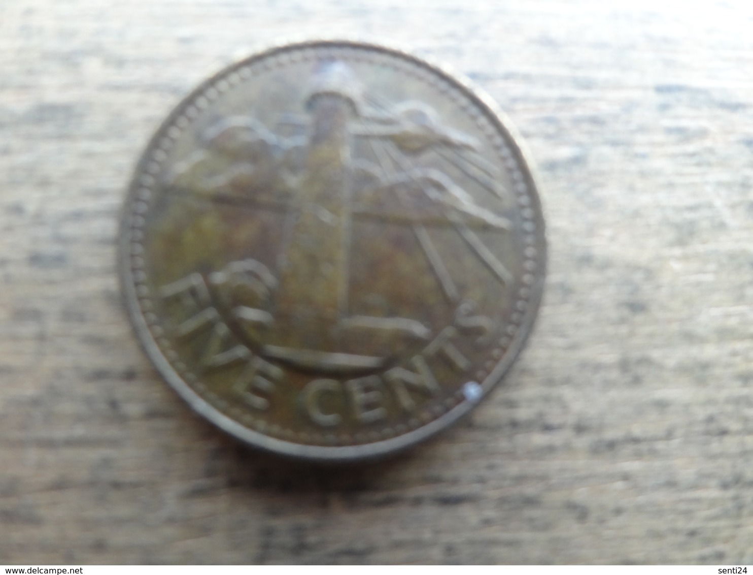 Barbades  5  Cents  1994  Km 11 - Barbades