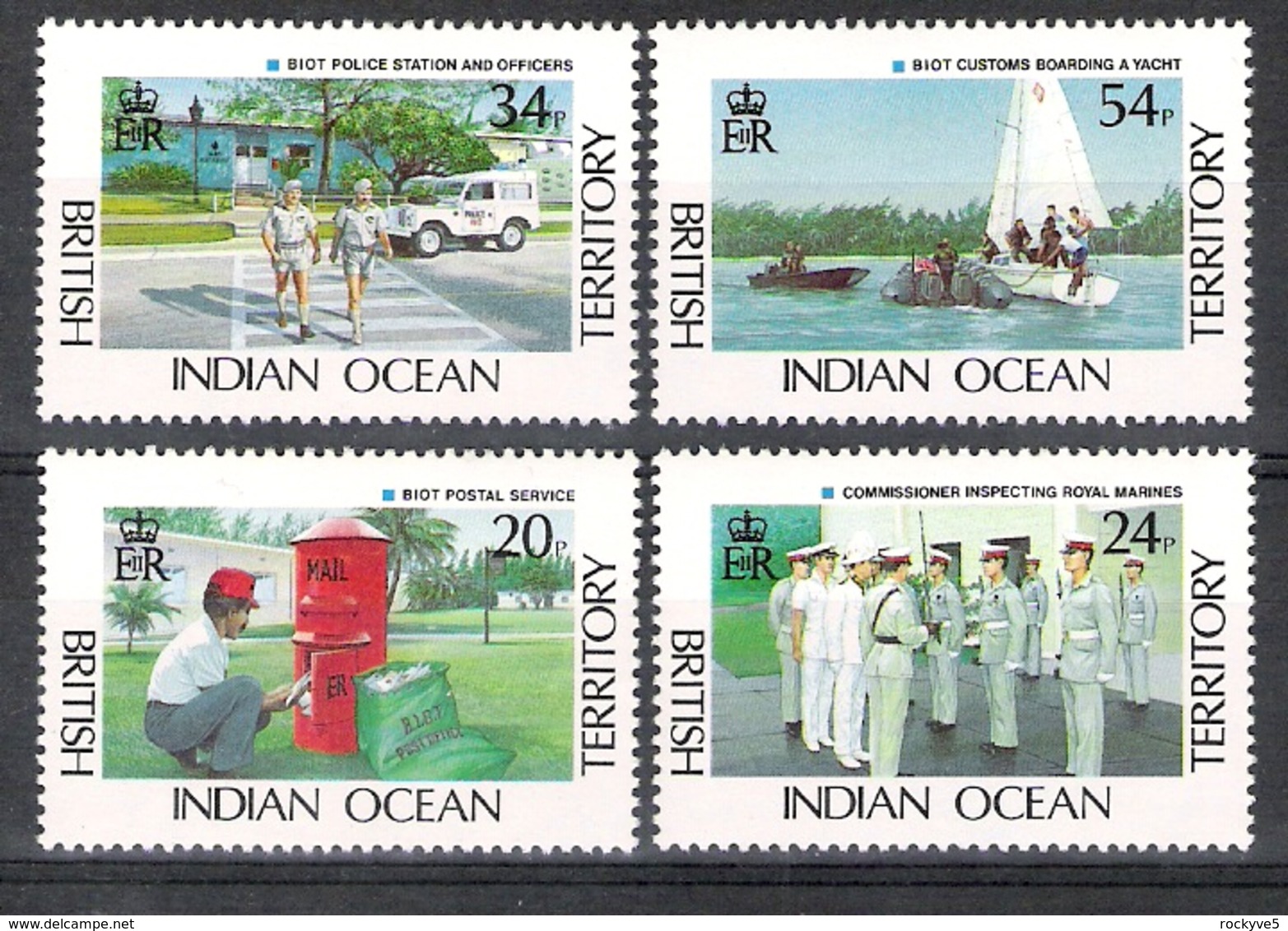 British Indian Ocean Territory 1991 Administration MNH CV £11.00 - British Indian Ocean Territory (BIOT)