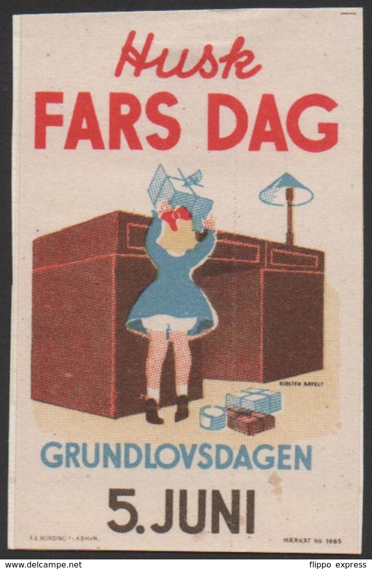 Denmark, Poster Stamp, Maerkat Nr. 1965, Mounted! - Lokale Uitgaven