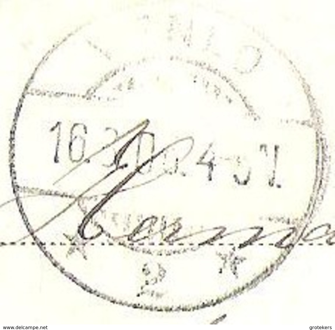 Aankomststempel Venlo 2 Langebalk Met Arcering (LBMN 0063) Op Ansicht VALKENBURG Gezicht Op De Geul 1906 LEES - Postal History