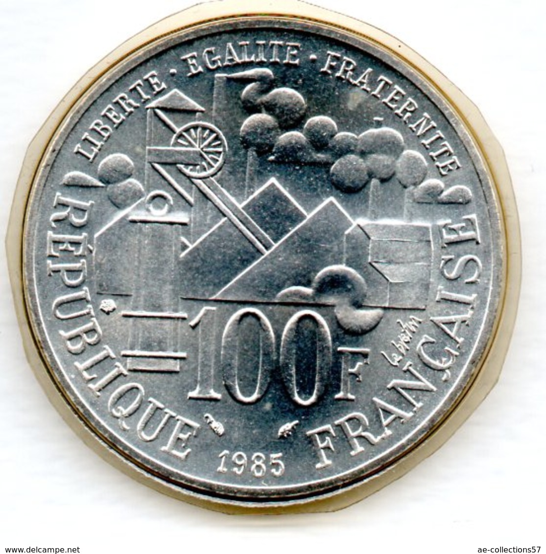 100 Francs 1985  Emile Zola -  état FDC  - Scellée - Otros & Sin Clasificación