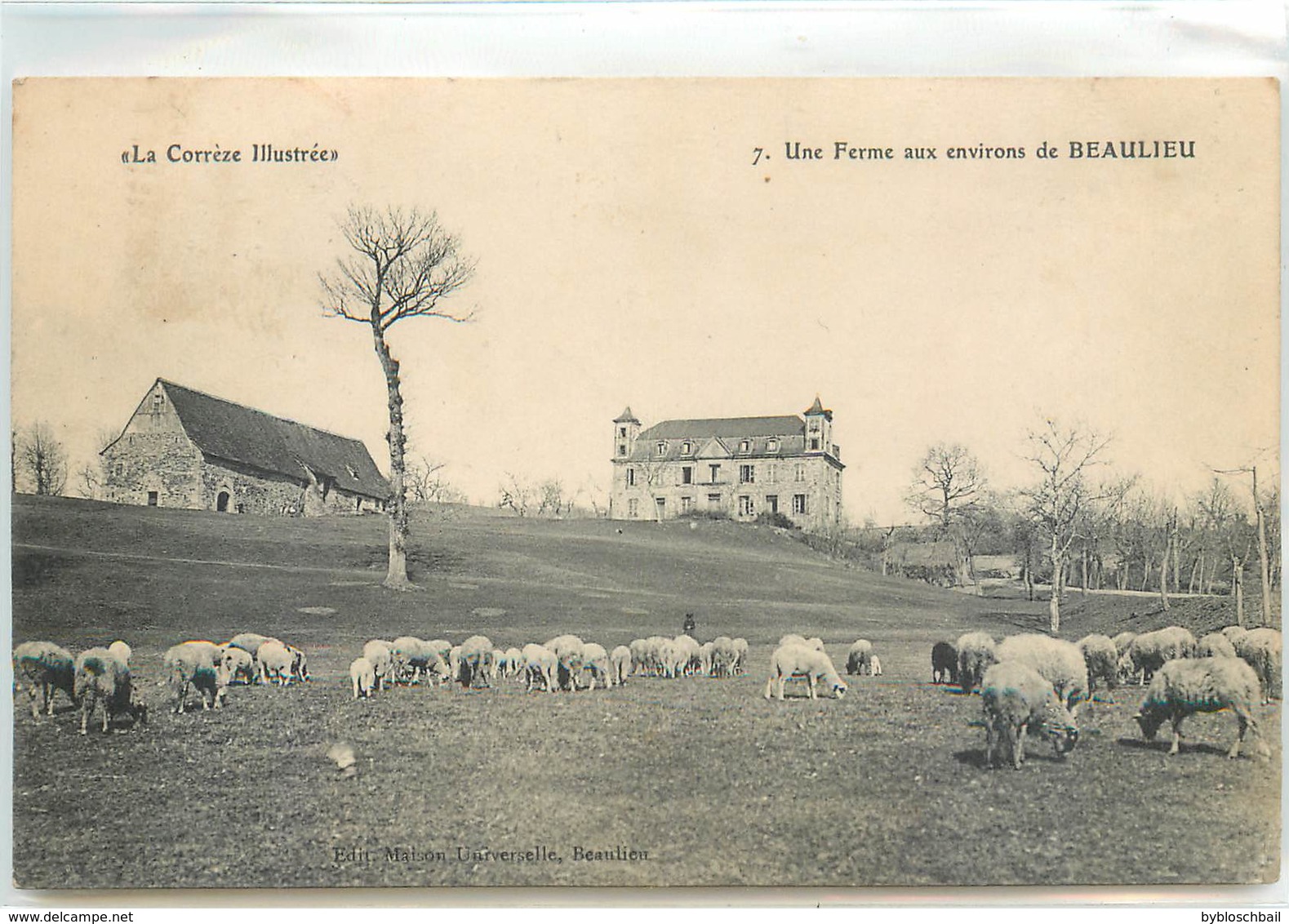 CPA 19 Corrèze Beaulieu Sur Dordogne Une Ferme Aux Environs - Other & Unclassified