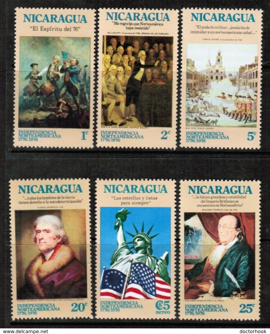 NICARAGUA  Scott # 978-88,C 876-9** VF MINT NH (Stamp Scan # 481) - Nicaragua