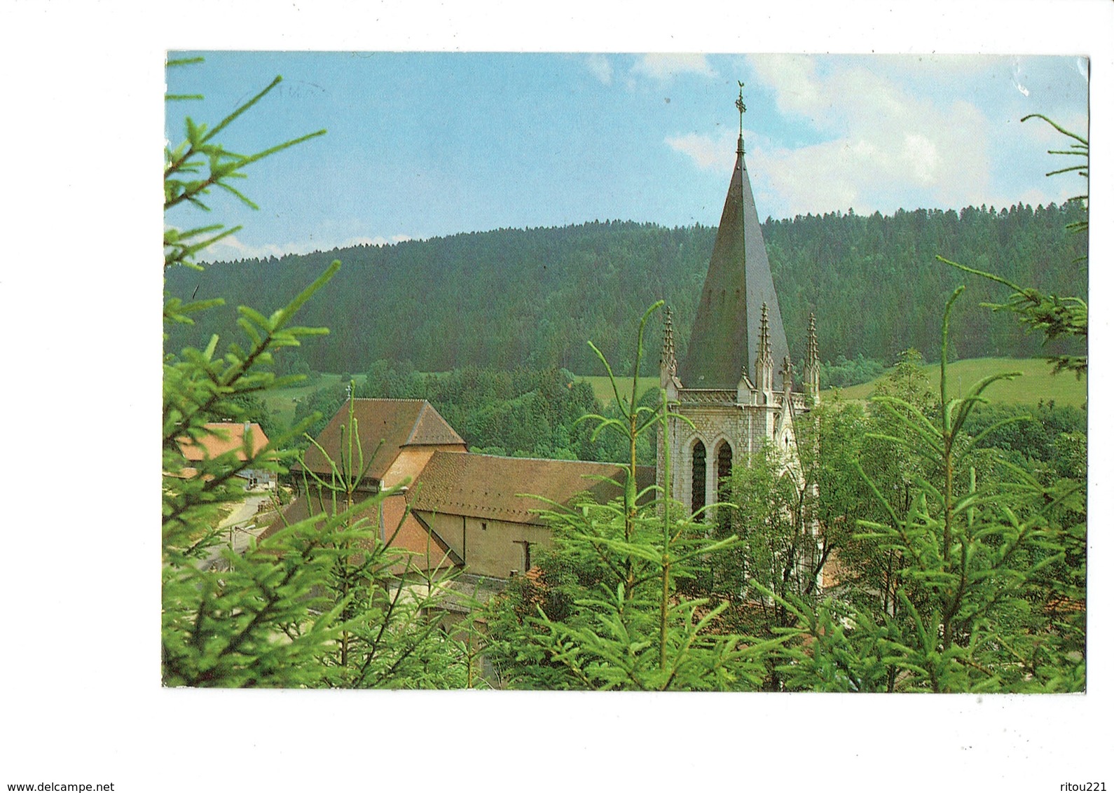 Cpm - 25 - MONTBENOIT - Vue Générale / église De L'Abbaye -  Clocher Coq - Sonstige & Ohne Zuordnung