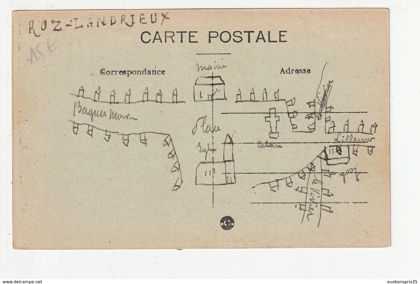 ROZ LANDRIEUX - LA GARE - TRAIN - 35 - Andere & Zonder Classificatie