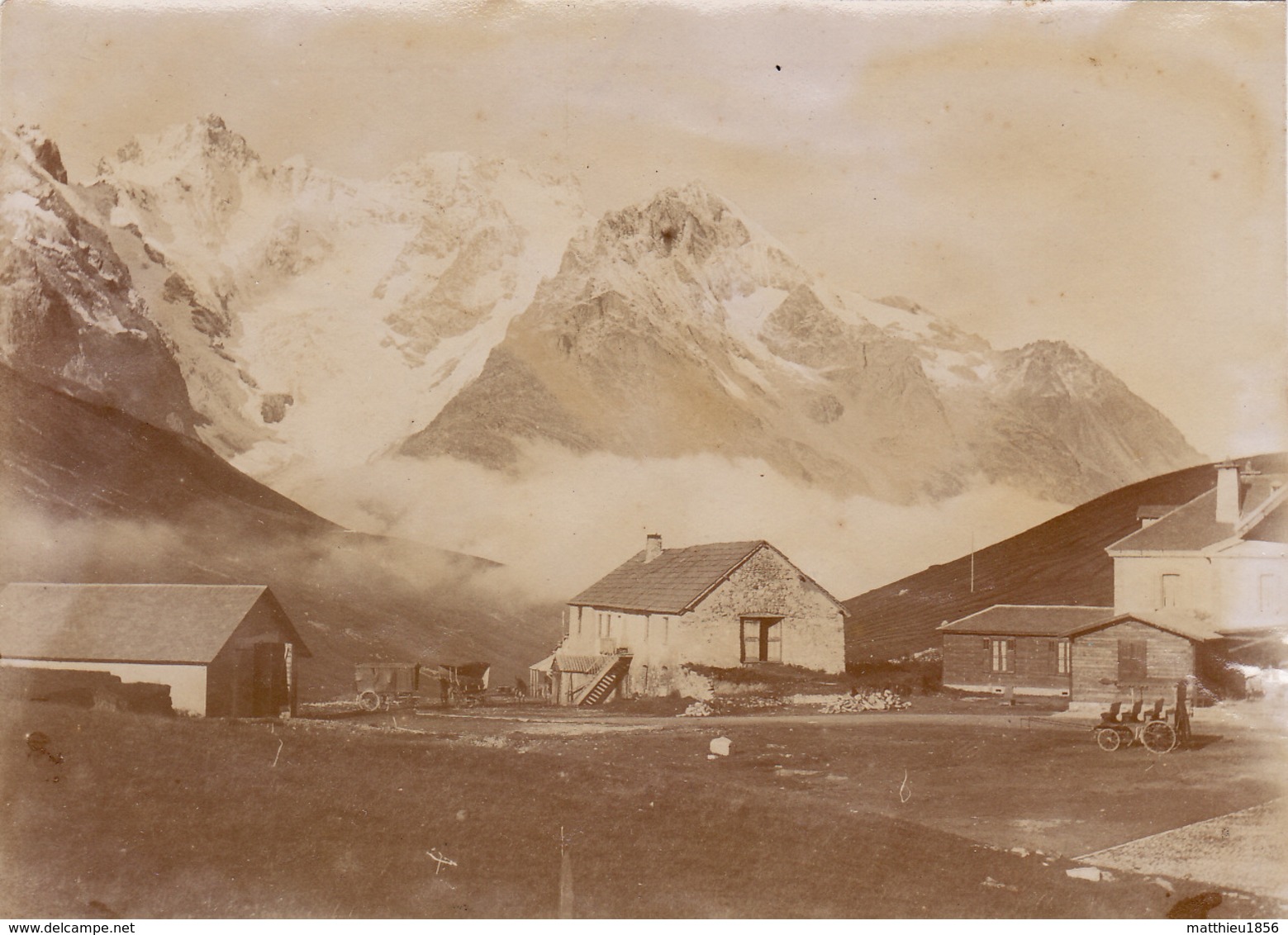 Photo Années 1900 Secteur AIX-LES-BAINS ?? GRENOBLE ?? - Une Vue (A207) - Aix Les Bains