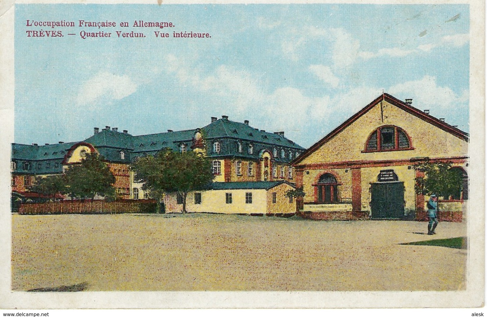 TRIER - TRÊVES - Quartier Verdun - Vue Intérieure - 1924 - Trier