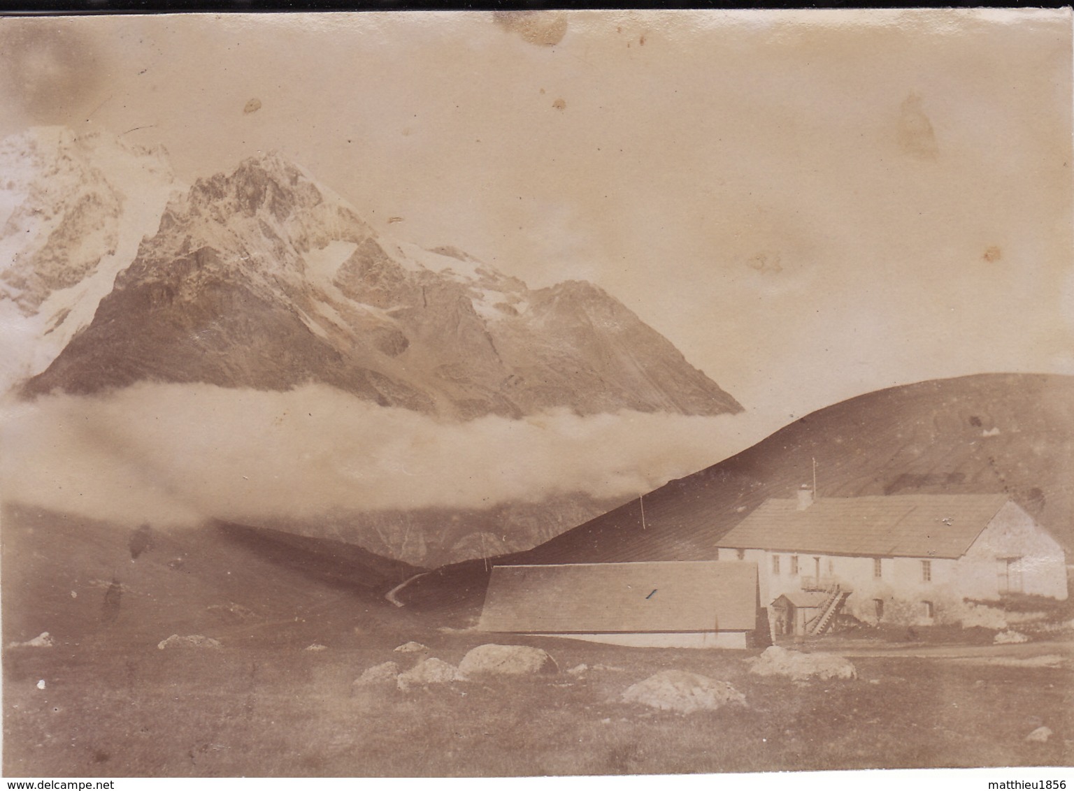 Photo Années 1900 Secteur AIX-LES-BAINS ?? GRENOBLE ?? - Une Vue (A207) - Aix Les Bains