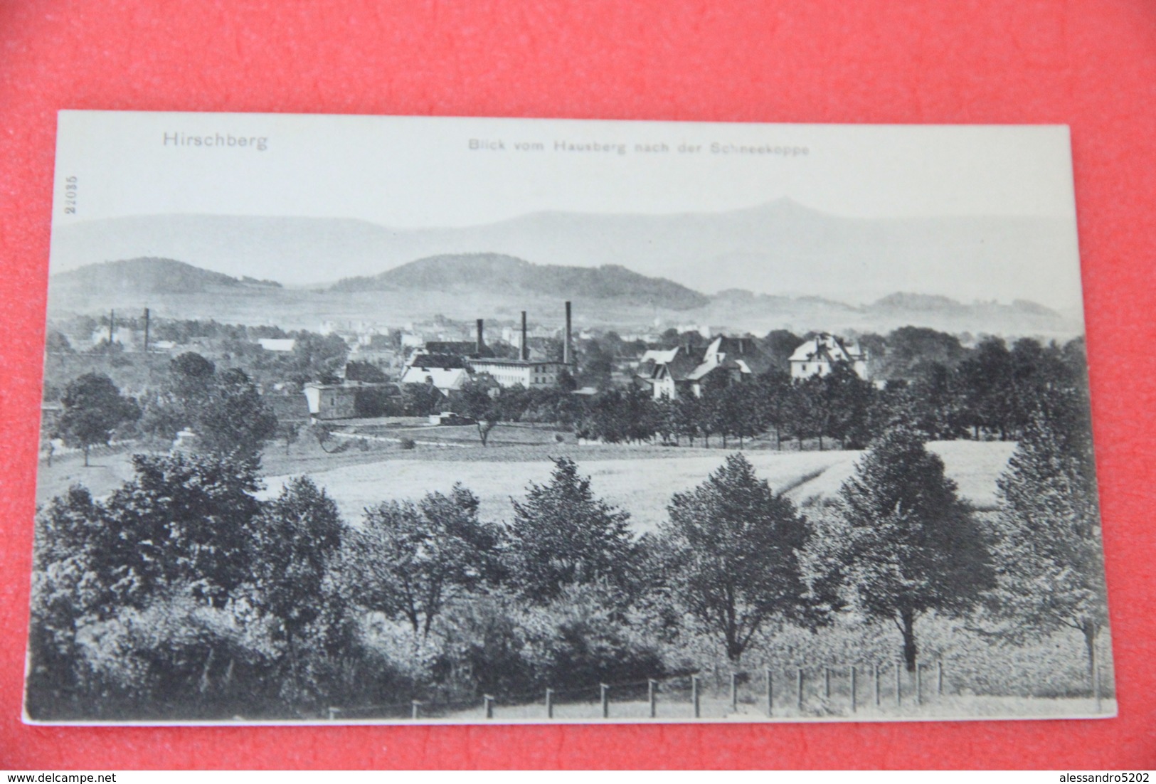 Thuringen Hirschberg Blick Vom Hausberg Der Schneekoppe NV - Altri & Non Classificati