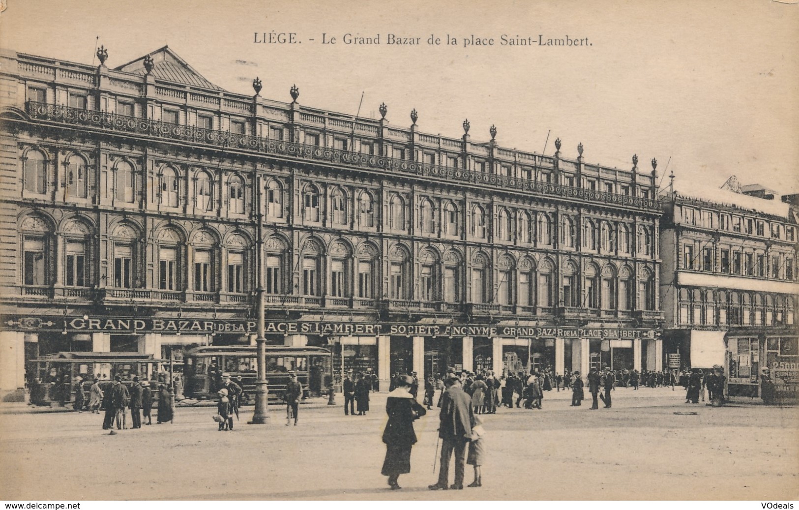 CPA - Belgique - Liège - Le Grand Bazar De La Place Saint-Lambert - Liege