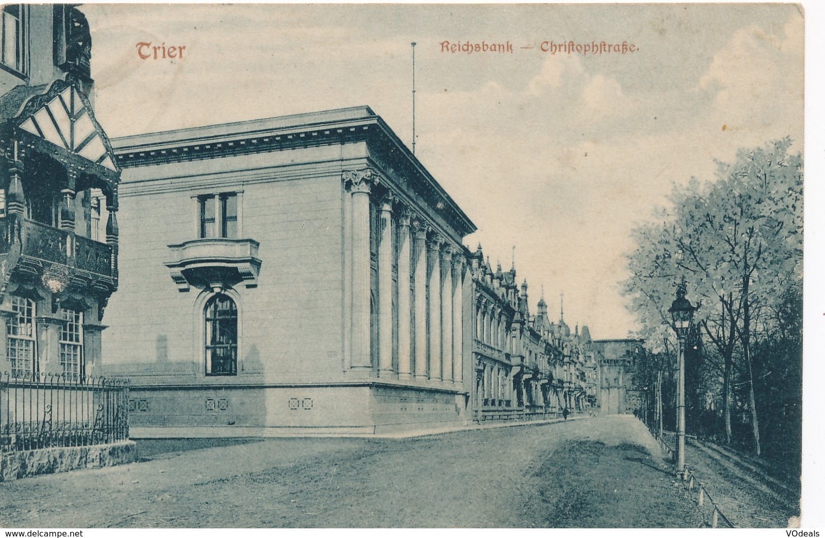 CPA - Allemagne -  Rhénanie-Palatinat - Trier - Reichsbank - Trier